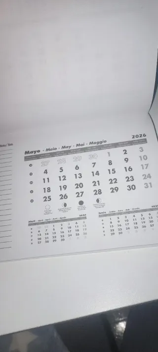 Calendario anual 2026
