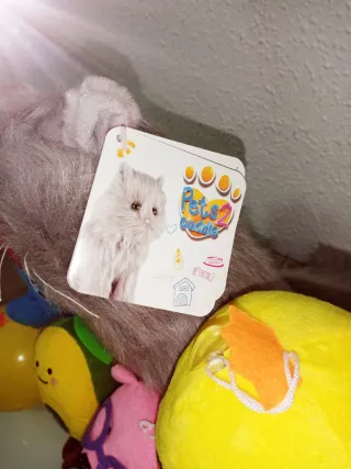 Lote peluches + 2 pelotas pequeñas de regalo