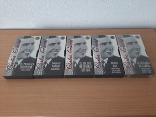 Colección Carlos Gardel 5 VHS