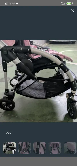 Silla de paseo Bugaboo Bee 5 Rosa