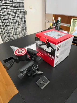 Rótula Manfrotto Cremallera Milimétrica