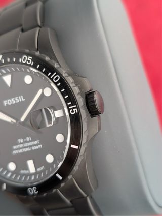 Orologio da Uomo Fossil Nero