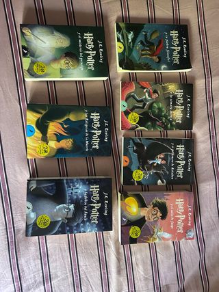 Saga libros Harry Potter