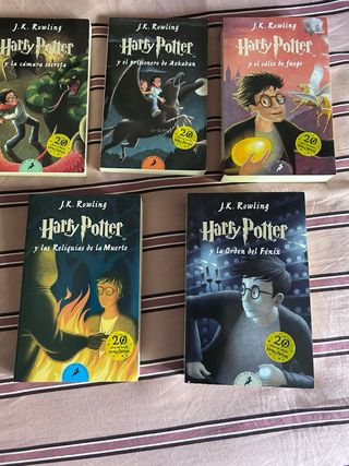 Saga libros Harry Potter