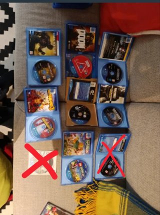 Lote 8 Videojuegos Ps5 perfecto estado