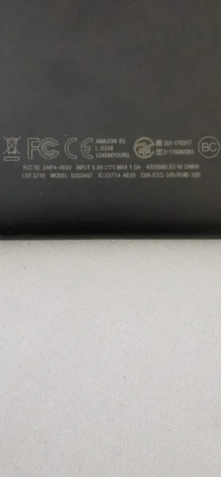 Amazon Fire HD 8 Negro