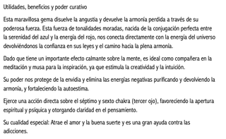 Anillo Corona Plata 925 y Oro Amatista Certificado