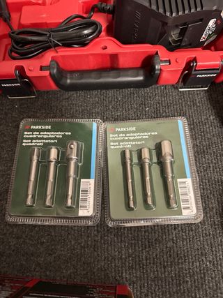 2x Parkside 20V Impacto + Baterías