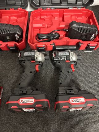 2x Parkside 20V Impacto + Baterías