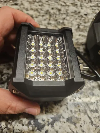 Pareja Faros LED Moto