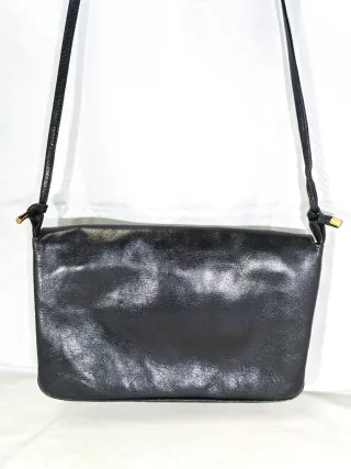 Borsetta vintage anni 80 nera