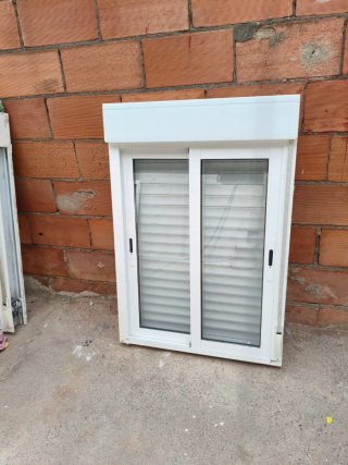 2 ventanas aluminio correderas