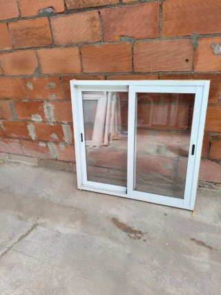 8 ventanas aluminio correderas