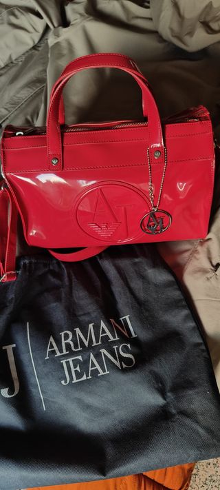 Borsa Bauletto Armani Jeans Rossa