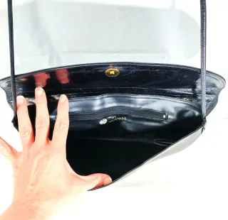 Pochette anni 80 nera