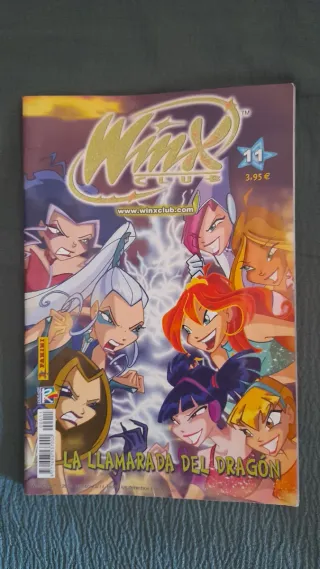 Winx-La llamarada del dragón + Revista Witch
