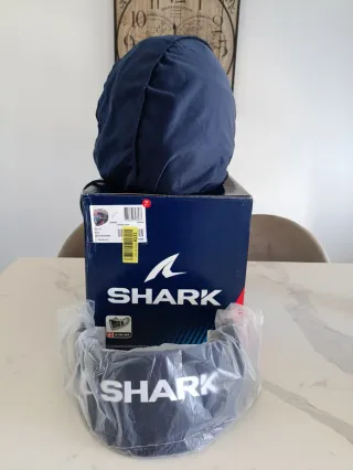 Casco Shark Aeron Carbon Violeta