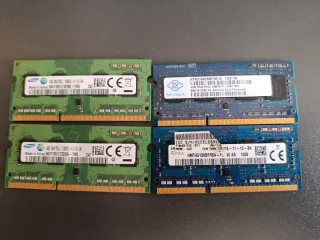 Pack 4 Módulos RAM Sodimm 4GB DDR3