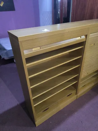 Zapatero persiana madera