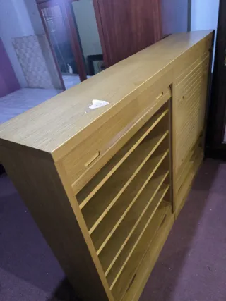 Zapatero persiana madera