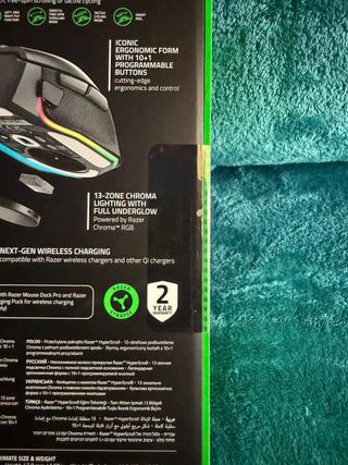 Razer Basilisk V3 Pro Ratón Inalámbrico RGB