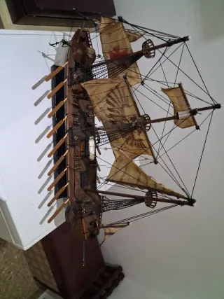 Maqueta Barco Galeón Decoración