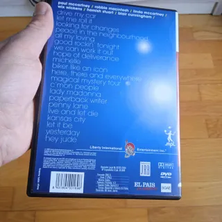 DVD Paul McCartney Paul is Live!!!