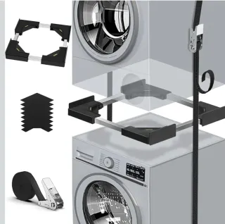 Kit apilamiento lavadora y secadora