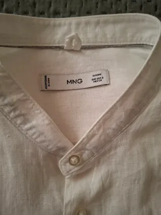 Lote 3 Camisas Lino Mango Talla S