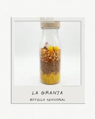 Botella Sensorial Artesanal La Granja