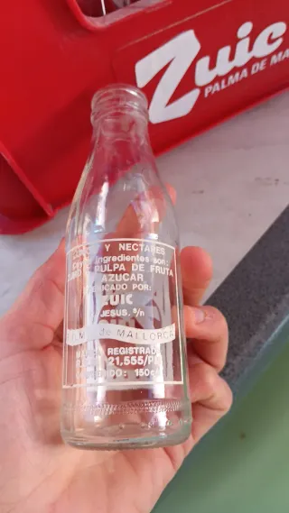 Botellas Zumo Vintage Zuic Mallorca