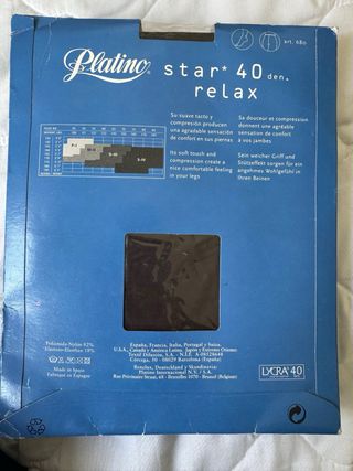 Panty Collant Platino Star 40 Den