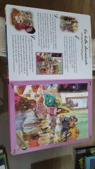 Cuentos de princesas con 7 Puzzles Fantásticos.