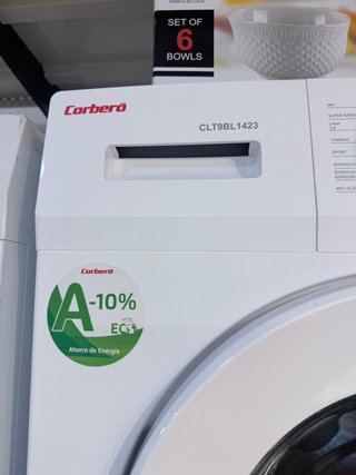Lavadora Corbero 9kg con garantía