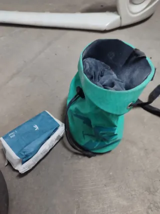 Pies de gato y saca escalada