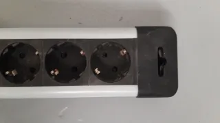 Regleta Bachmann 6 enchufes con interruptor