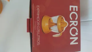 Exprimidor ECRON 0.75L Naranja. Urge venta