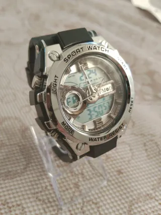 Reloj Deportivo FMOD Cronómetro Doble Hora