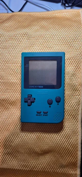 Coque Arrière Game Boy Color – Vert Acqua – Originale Nintendo (Bon état)
