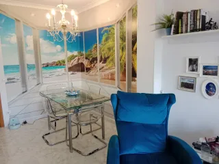 Vinilo Comedor Tropical