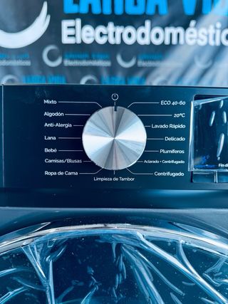 373.Lavadora Artica 10 kilos Antracita Nueva