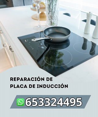 Reparación de placa de inducción