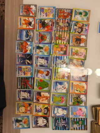 Colección Cartas Digimon año 2000