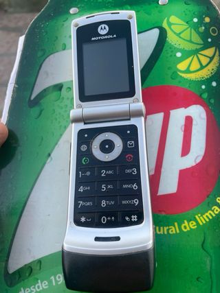 Telemóvel Motorola W377 Prata/Preto