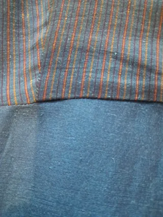 Conjunto 2 piezas lino/acetato. Casaca y pantalón.