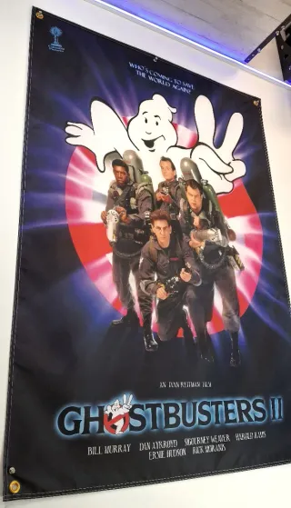2 Banderas XXL saga Ghostbusters  Cazafantasmas.