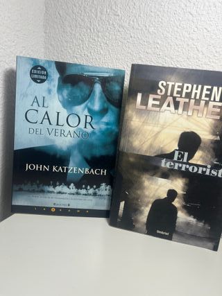 Lote thriller y suspense 2 libros