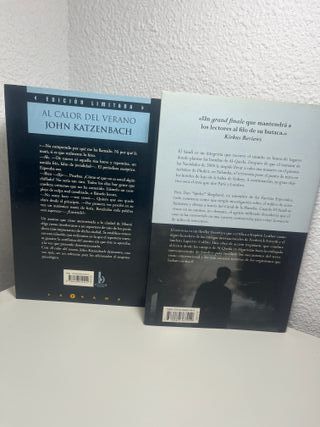 Lote thriller y suspense 2 libros