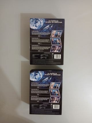 --BATTLESTAR -- GALÁCTICA TEMPORADA 1 A 3 + REGALO