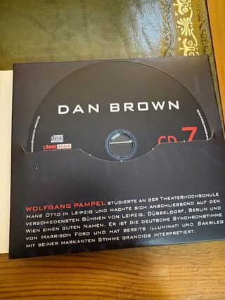 10 CDs Audio Libro Dan Brown Sakrileg